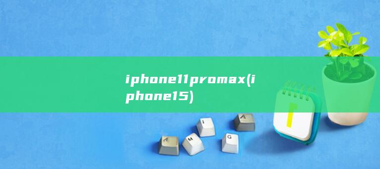 iphone11pro max (iphone15)