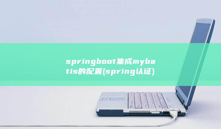 springboot集成mybatis的配置 (spring认证) 第1张