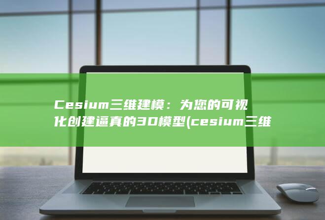 Cesium 三维建模：为您的可视化创建逼真的 3D 模型 (cesium三维可视化) 第1张