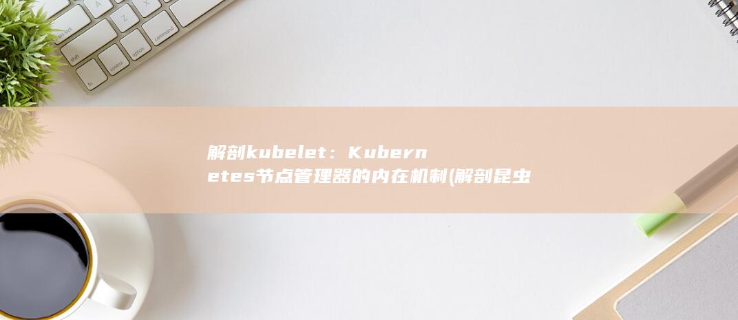 解剖 kubelet：Kubernetes 节点管理器的内在机制 (解剖昆虫)