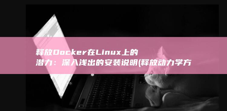 释放 Docker 在 Linux 上的潜力：深入浅出的安装说明 (释放动力学方程拟合) 第1张